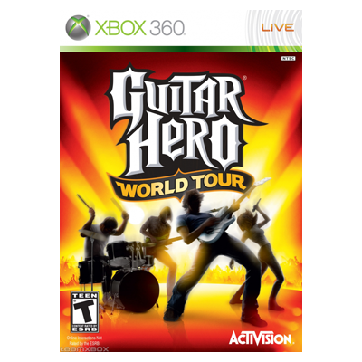 Resultado de imagem para guitar hero world tour xbox 360