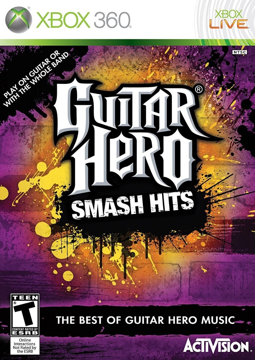 Resultado de imagem para guitar hero smash hits xbox