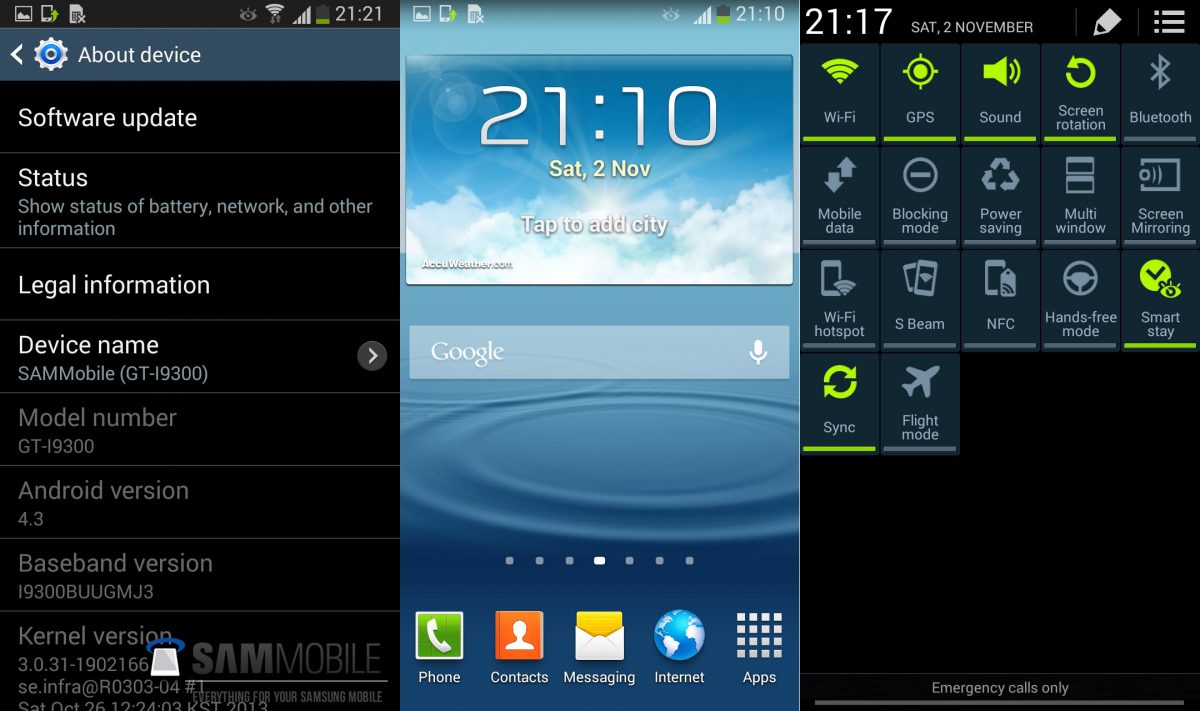 Stock ROM Galaxy S3 (GT-i9300) 4.1.2 XXEMG4 (Sudden Death FIX)