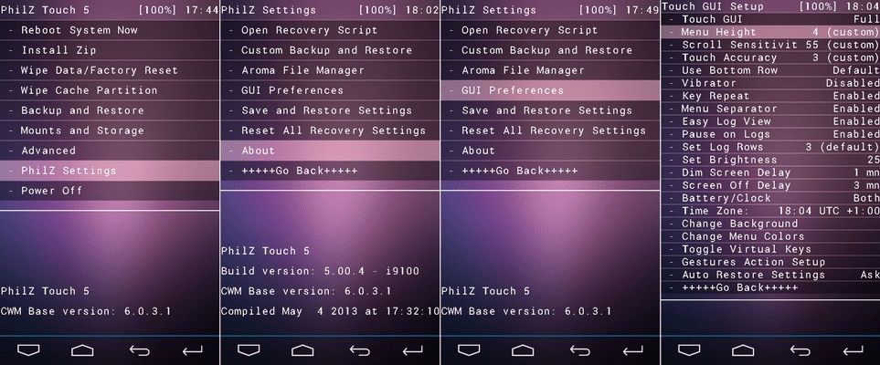 Philz Recovery (ZIP/IMG) – Galaxy S3 GT-I9300